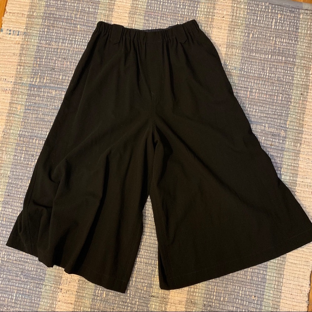 Helmut Lang Black Cullottes